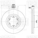 Диск тормозной передний для автомобилей Nissan Pathfinder (97-) / Pick Up (98-) d=300
