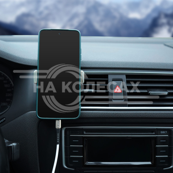 Кабель USB - Type-C 1м, белый Soft-Touch