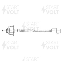 Датчик кислородный для автомобилей KIA Ceed (07-) 1.4i/1.6i/Hyundai i30 (07-) 1.6i после катализатора