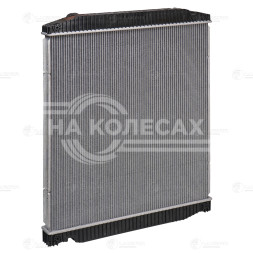 Радиатор охлаждения для автомобилей Iveco Stralis (02-)/(12) для кабин "AD, AT" (без рамки)