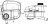 Бачок расширительный охл. жидкости для автомобилей Astra G (98-)/Zafira G (98-)