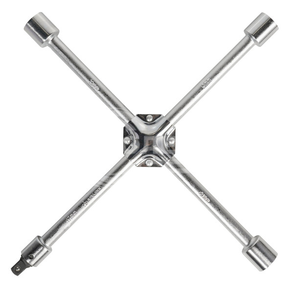 Ключ баллонный крестовой усиленный (17*19*21*22*1/2) 400мм PRO