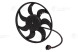 Электровентилятор охлаждения для автомобилей Transporter T5 (03-) (без кожуха)