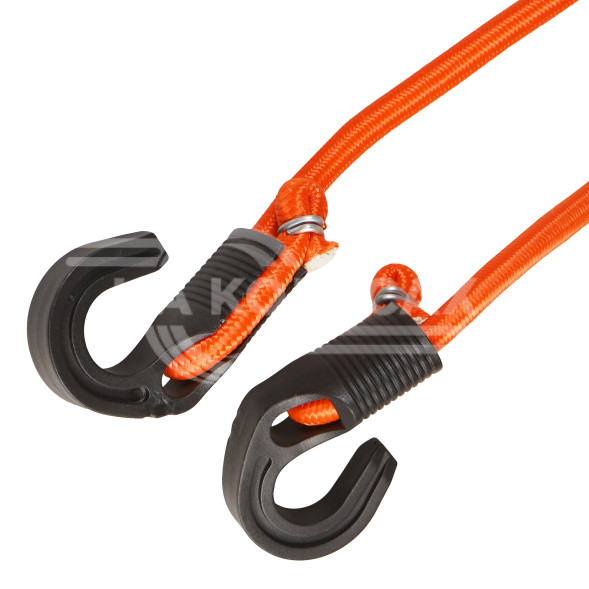 Резинки-стяжки набор 2 шт. 120 см, D-8 мм (пластиковые крючки)