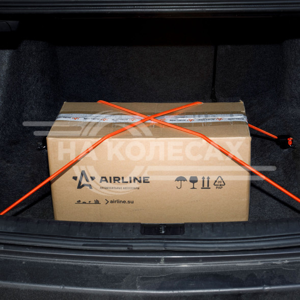 Резинки-стяжки набор 2 шт. 120 см, D-8 мм (пластиковые крючки)