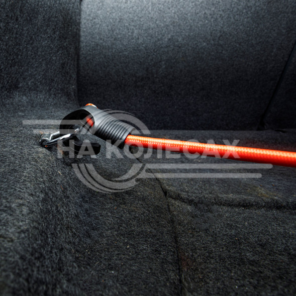 Резинки-стяжки набор 2 шт. 120 см, D-8 мм (пластиковые крючки)