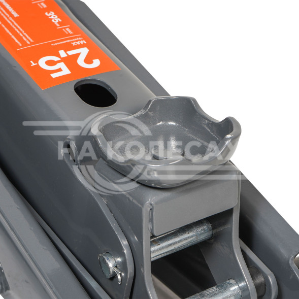 Домкрат подкатной 2.5т 145-395мм, компактный 367х165х165мм, кейс