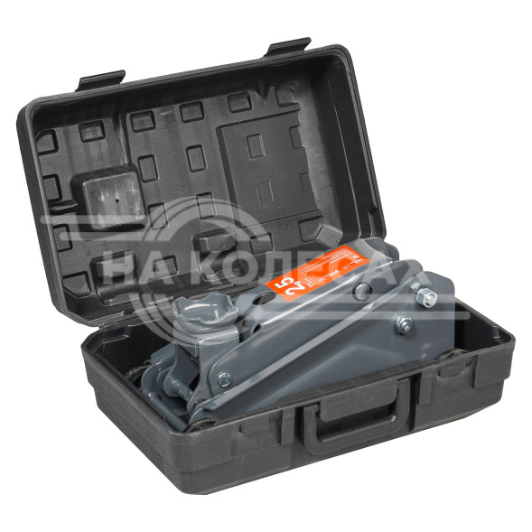 Домкрат подкатной 2.5т 145-395мм, компактный 367х165х165мм, кейс