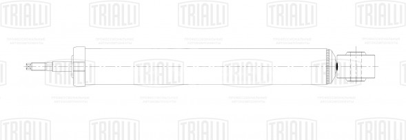 Амортизатор задний для автомобиля Skoda Octavia A5 (04-) усиленный
