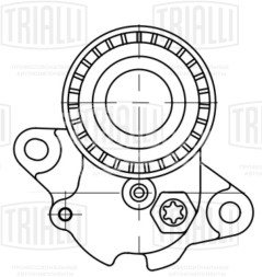 Ролик приводного ремня для автомобилей Skoda Octavia A7 (12-) 1.8TSi/2.0TSi [EA888 gen.3] с натяжным механизмом