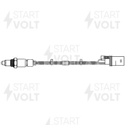 Датчик кислорода для автомобилей KIA Soul (14-) (с 2016 г.) 1.6i до катализатора