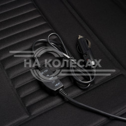 Накидка с подогревом 12 В, 35/45 Вт, черная