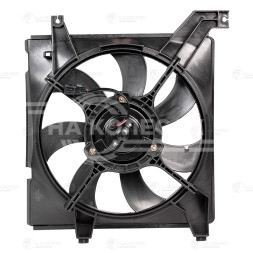 Электровентилятор охлаждения для автомобилей Hyundai Elantra (XD) (00-) (с кожухом)