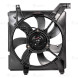 Электровентилятор охлаждения для автомобилей Hyundai Elantra (XD) (00-) (с кожухом)