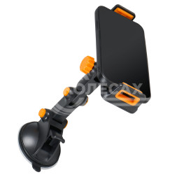 Держатель для планшета/телефона автомобильный на присоске-липучке "Экскаватор"