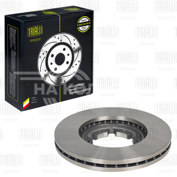 Диск тормозной передний для автомобилей Nissan Patrol (Y61) (97-) d=306