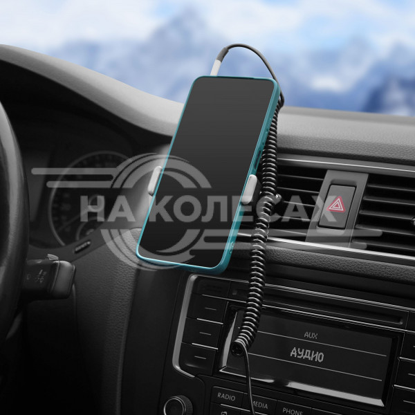 Кабель AUX 3.5 mm Jack - 3.5 mm Jack 1.8м, черный