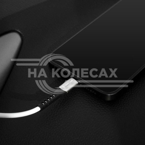 Кабель USB - Lightning (Iphone/IPad) 1м, белый Soft-Touch