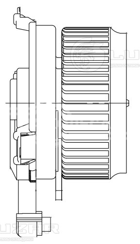 Электровентилятор отопителя для автомобилей Honda Civic IX (11-)
