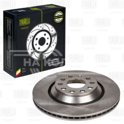 Диск тормозной для автомобилей Audi A3 (03-) / VW Golf V (03-)/Golf VI (08-) задний d=310