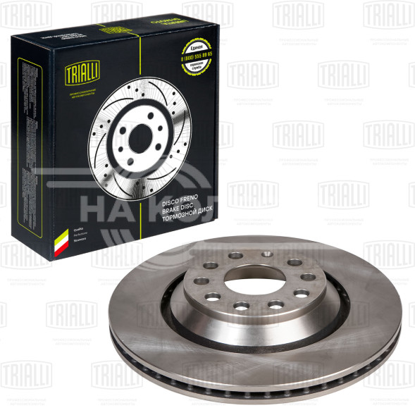 Диск тормозной для автомобилей Audi A3 (03-) / VW Golf V (03-)/Golf VI (08-) задний d=310