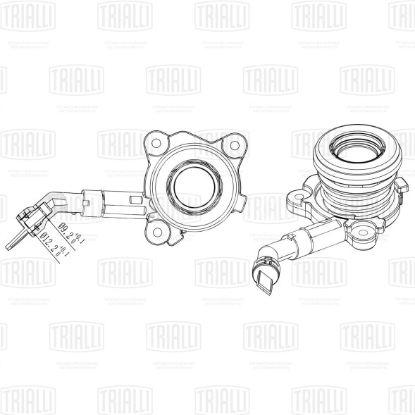 Муфта выключения сцепления для автомобилей Ford Transit (11-) 2.2 TDCi (КПП VMT6)