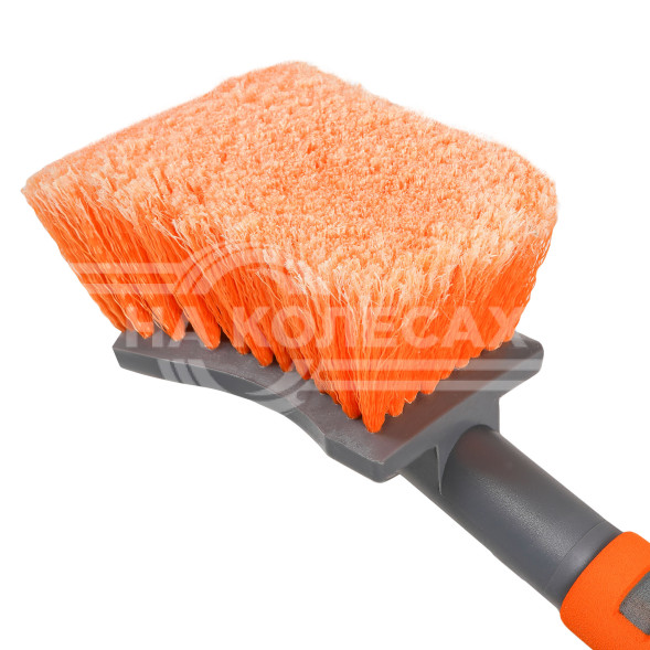 Щетка для мытья с мягкой распушенной щетиной большая (40 см)