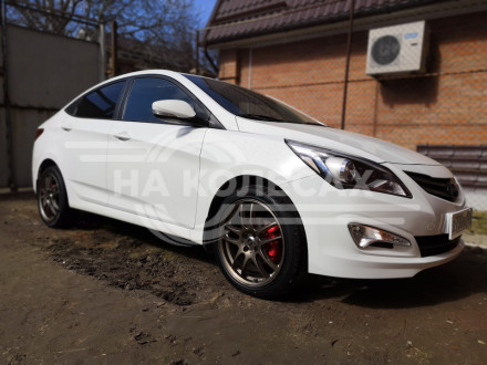 Бампер передний HYUNDAI SOLARIS 17-20