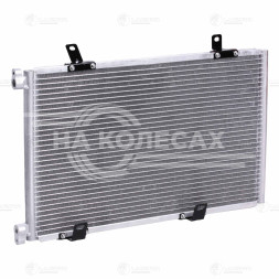 Радиатор кондиционера для автомобилей ВАЗ 2123 Chevrolet Niva (02-) (без ресивера, 4 кронштейна)