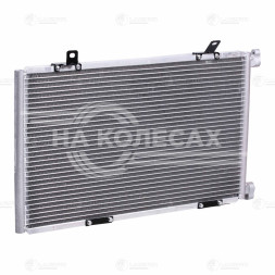 Радиатор кондиционера для автомобилей ВАЗ 2123 Chevrolet Niva (02-) (без ресивера, 4 кронштейна)