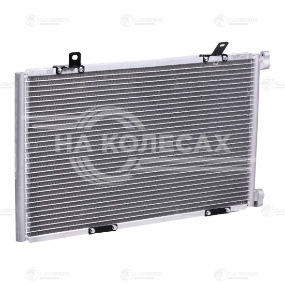 Радиатор кондиционера для автомобилей ВАЗ 2123 Chevrolet Niva (02-) (без ресивера, 4 кронштейна)