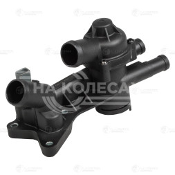 Термостат для автомобилей Skoda Fabia I (99-)/Fabia II (07-) 1.2i (с корпусом)