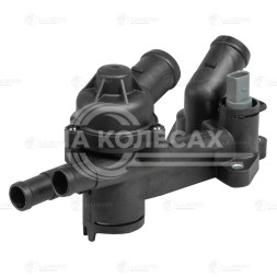 Термостат для автомобилей Skoda Fabia I (99-)/Fabia II (07-) 1.2i (с корпусом)