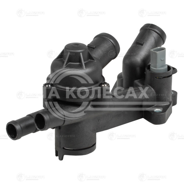 Термостат для автомобилей Skoda Fabia I (99-)/Fabia II (07-) 1.2i (с корпусом)