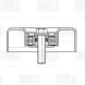 Ролик приводного ремня для автомобилей Ford Mondeo I (93-)/Mondeo II (96-) 1.6i/1.8i/2.0i (опорный)