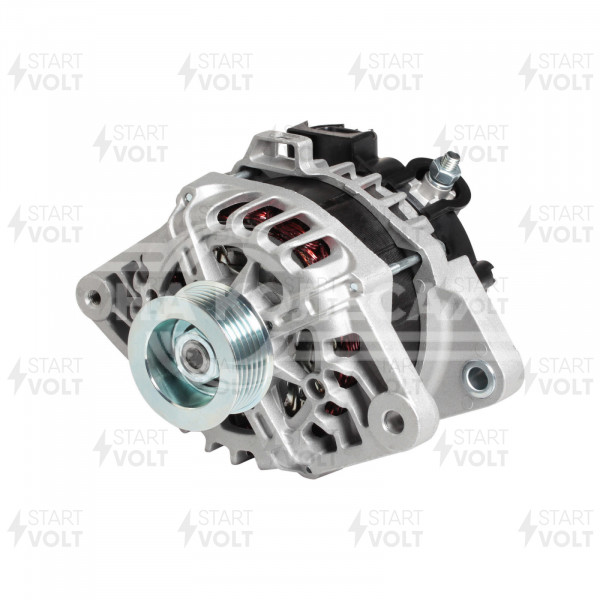Генератор для автомобилей Hyundai Solaris (11-)/Kia Rio (11-) 1.4i/1.6i нового образца 90A