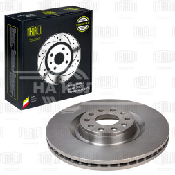 Диск тормозной для автомобилей Audi A3 (03-) / VW Golf V (03-)/Golf VI (08-) передний d=345