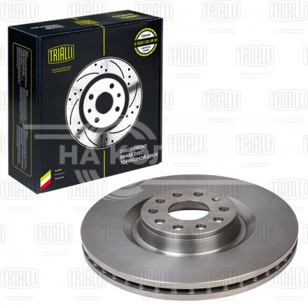 Диск тормозной для автомобилей Audi A3 (03-) / VW Golf V (03-)/Golf VI (08-) передний d=345