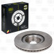 Диск тормозной для автомобилей Audi A3 (03-) / VW Golf V (03-)/Golf VI (08-) передний d=345