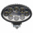 Фара светодиодная овальная 8LED, направленный свет, 24Вт, 140х86х55мм, 12/24В