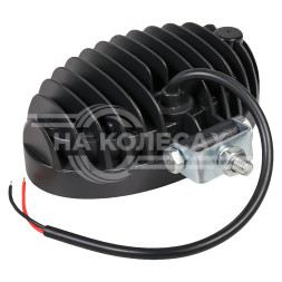 Фара светодиодная овальная 8LED, направленный свет, 24Вт, 140х86х55мм, 12/24В