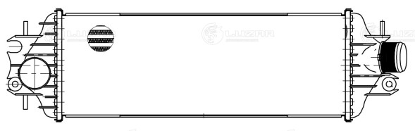 ОНВ (радиатор интеркулера) для автомобилей Opel Vivaro A (01-) 2.5dTi