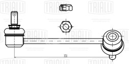 Стойка стабилизатора передняя правая для автомобиля Great Wall Hover (05-)