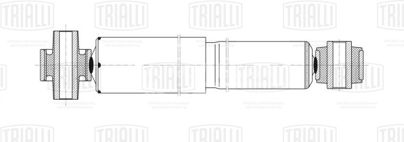 Амортизатор задний для автомобиля Nissan X-Trail (14-)
