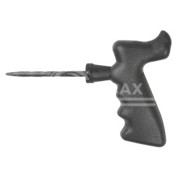 Шило спиральное с насечками, пистолетная пластиковая ручка