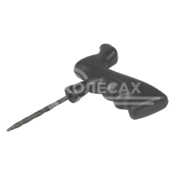 Шило спиральное с насечками, пистолетная пластиковая ручка