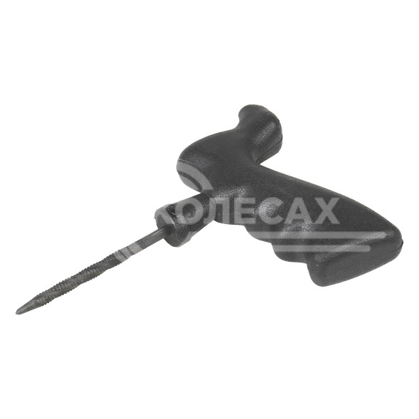 Шило спиральное с насечками, пистолетная пластиковая ручка