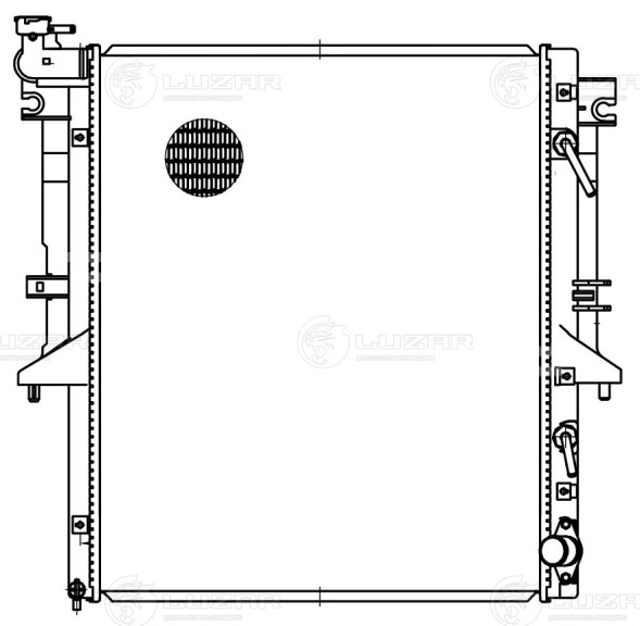 Радиатор охлаждения для автомобилей L200 (15-)/Pajero Sport (15-) 2.4D AT