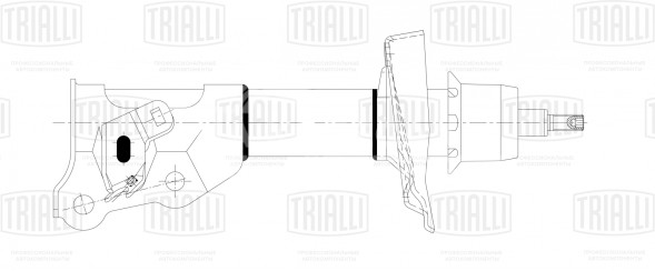 Амортизатор (стойка) передний правый для автомобиля Honda Civic (06-) седан