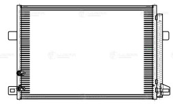 Радиатор кондиционера для автомобилей Amarok (08-) 2.0i/2.0D/3.0D